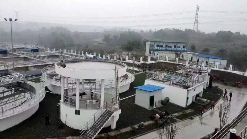 污水处理设备安装实景